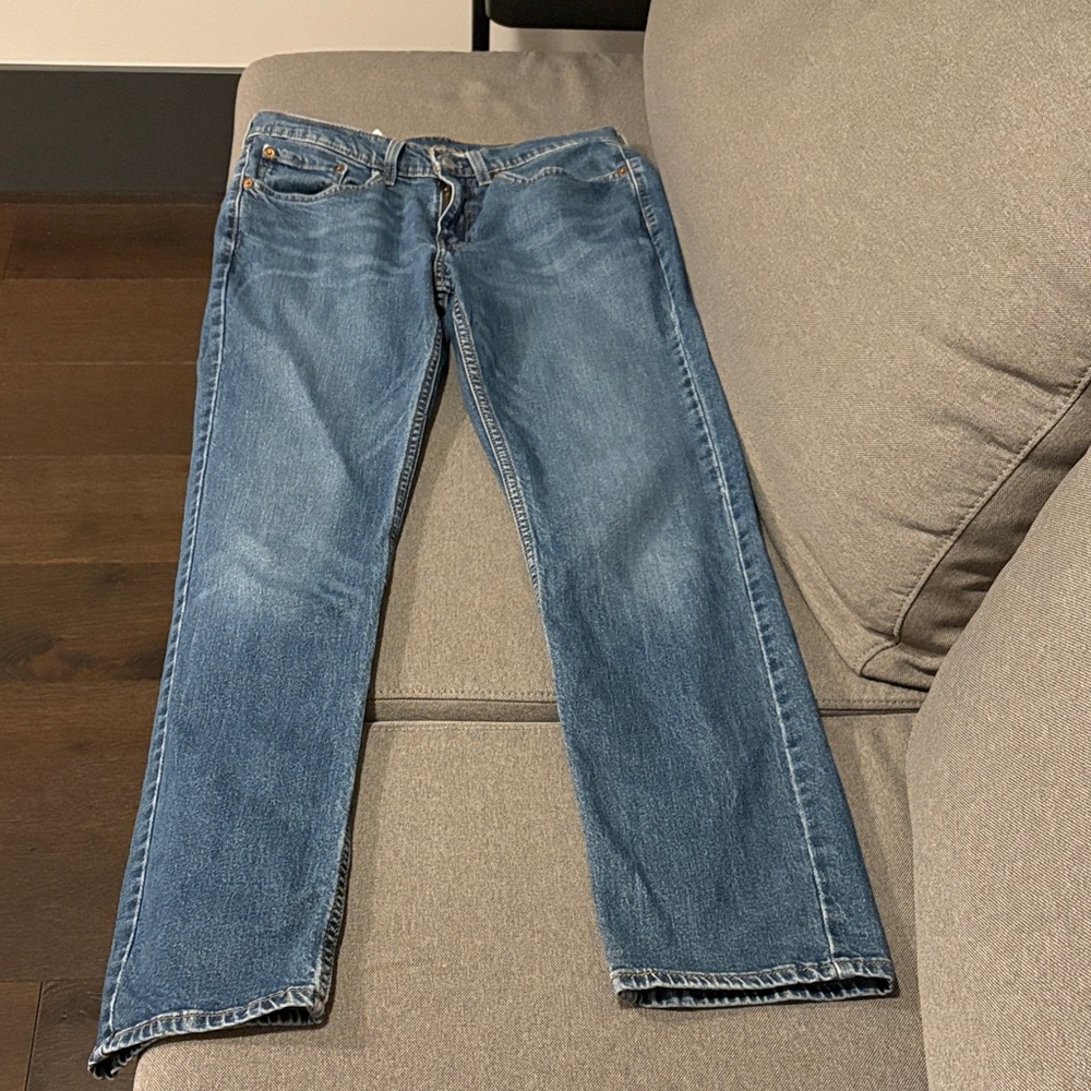 Levi's Blue Straight Leg men’s jeans